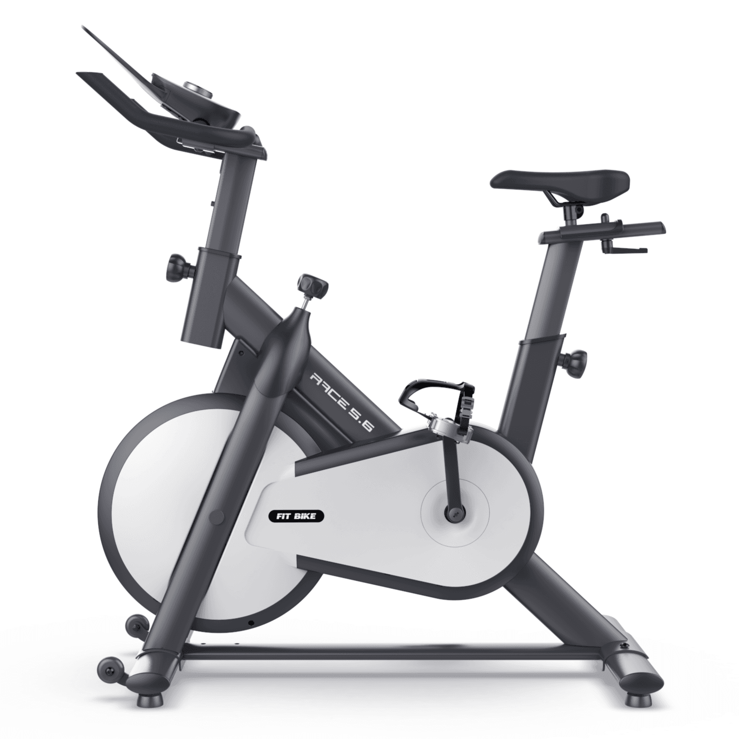 Aanbieding FitBike Race 5.6 - Indoor Cycle - Wit - 8718627098547