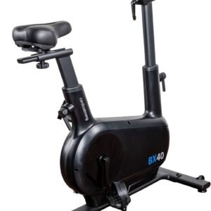 Cardiostrong Upright Bike BX40 - Hometrainer met 16 Weerstandsniveaus - Zelfvoorzienend met Generator - Verstelbaar Zadel en Stuur - LCD Trainingscomputer - 102x51x125 cm (4251294119039)