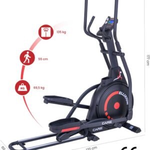 Crosstrainer ELLIXIUM FD - CARE - opvouwbaar en verbonden (3347260556975)