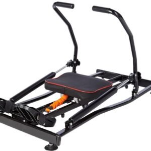 DailySupplies® Roeitrainer Inklapbaar - Hometrainer - Roeimachine Fitness - Zwart (8721303529648)