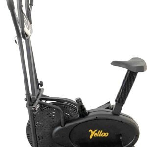 Elliptische Hometrainer met Verstelbaar Zadel, LCD-Display en Hartslagmeter (9101057733710)