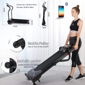 Equivera Loopband Inklapbaar - Loopband - Loopband Fitness - Loopband Electrisch (8721293957995)