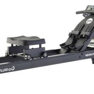 Fluid Rower Neon Pro XL Roeitrainer - Roeimachine met 10 weerstanden - Ergonomische grip - Waterweerstand - Roeiapparaat voor thuis (8717842037027)