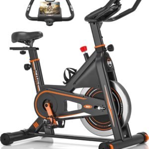 Hometrainer met Magnetische Weerstand en LCD-Monitor - Fitnessfiets voor Cardiotraining tot 160 kg (9101064981753)