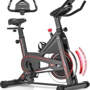 Hometrainer met magnetische weerstand en LCD-monitor voor cardiotraining (9101018872472)