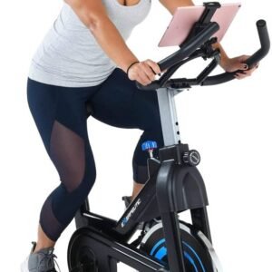Indoor Hometrainer Fiets met App Connectiviteit en Vloeiende Riemaandrijving (9101057802645)