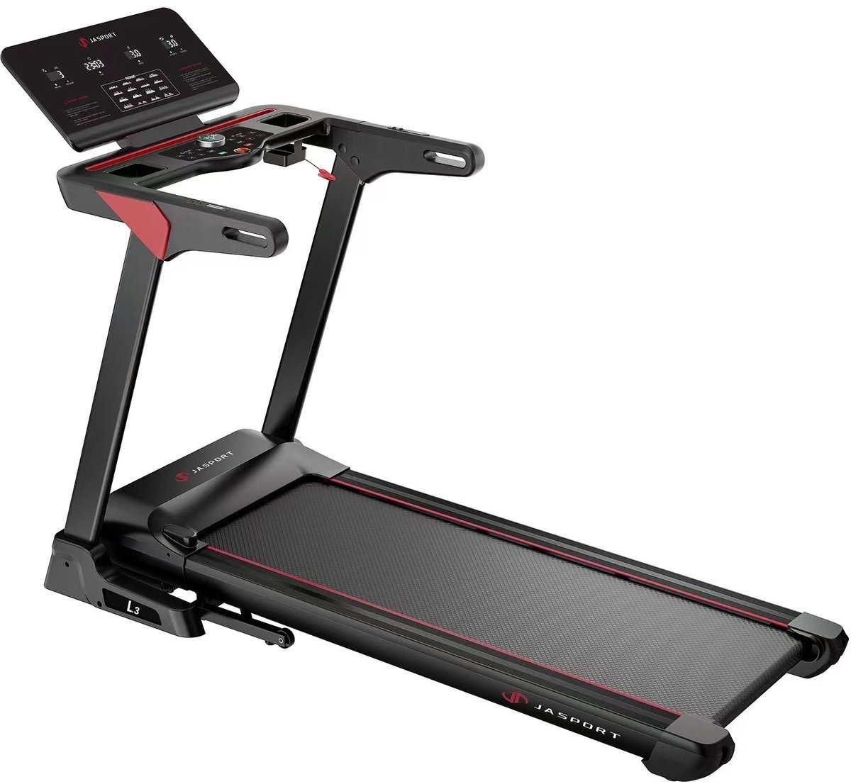 JASPORT L3 Loopband - Inklapbaar, 20 km/u, 18% helling, Bluetooth & LED-display (0792105312972)