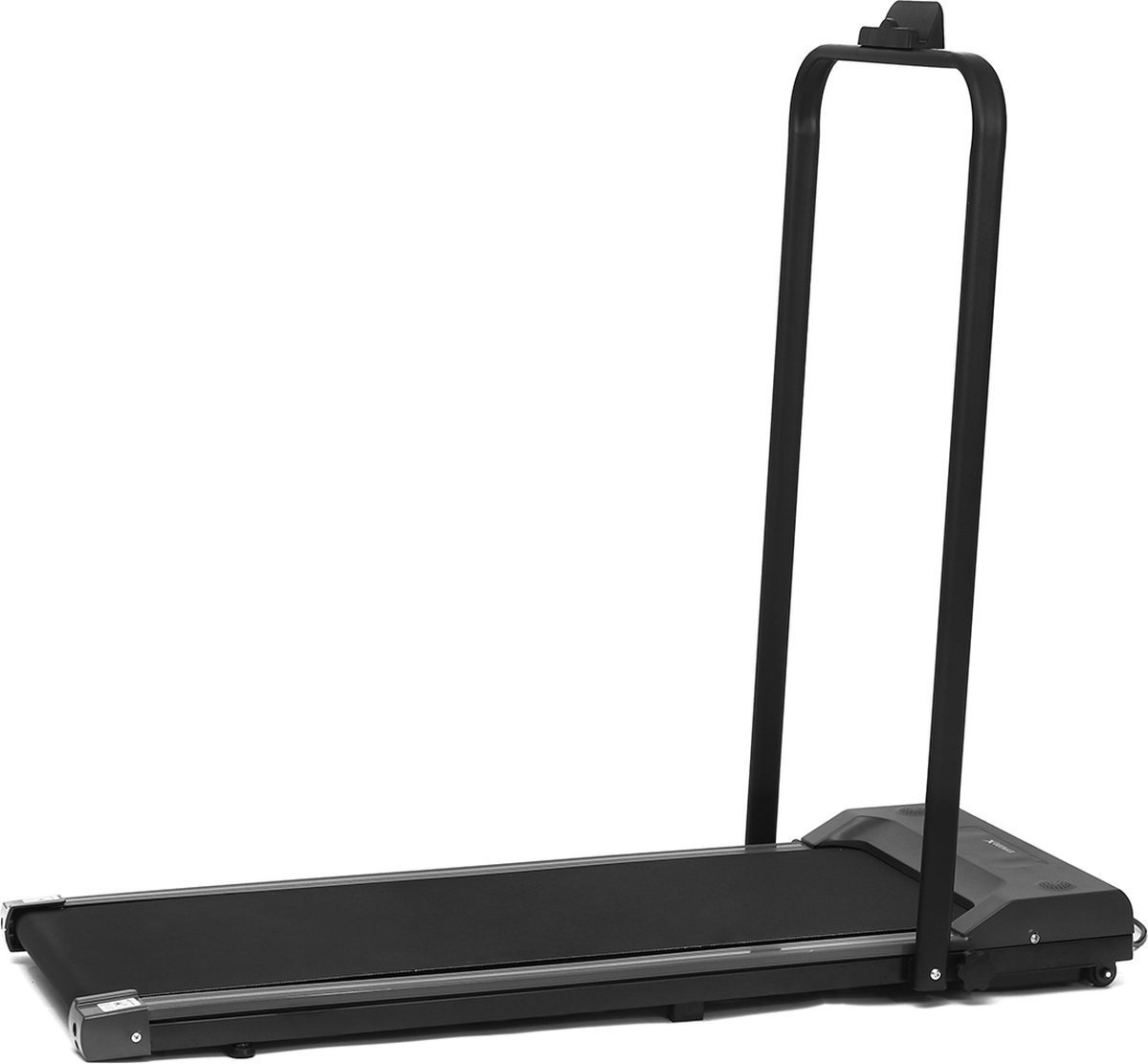 Loopband - Opvouwbare Hardloopband - Draagbare - 1-10 km/u - Met Afstandsbediening en LED-Display - Voor Thuis, Gym en Kantoor - Grijs - excl. Smeerolie (6097429691623)