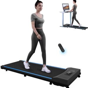 Loopband hometrainer voor thuis - wandelpand tot 8km/u - 550W - met afstandsbediening en LCD scherm - motiverend (8721022225395)