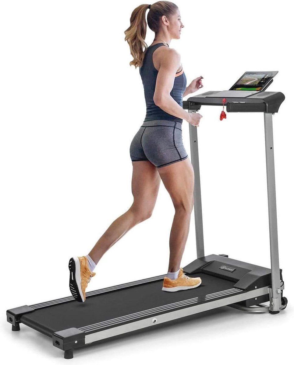 Loopband met Bluetooth en tafelhouder - Vouwbaar met 1,1 PK Motor (6152654914951)