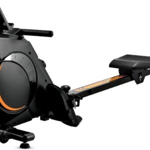 MMM® Roeiapparaat - Hometrainer - Crosstrainer - Zwart - 146cm x 45cm x 64cm (6154342384398)