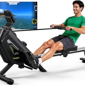 MMM® Roeiapparaat - Hometrainer - Crosstrainer - Zwart - 153cm x 76cm x 45cm (6154342349397)