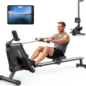 Magnetische Roeitrainer voor Thuis met Bluetooth en Hoog Gewichtscapaciteit (6154438213298)