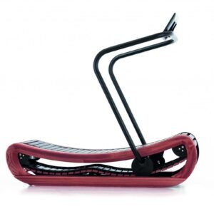 NOHRD Sprintbok Loopband Beukenhout - Houten Hardloopband - Gebogen Zelfaangedreven Loopband - Geruisloos & Onderhoudsvrij (4260263016156)