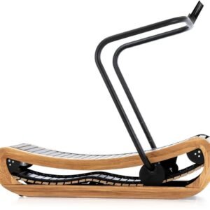 Nohrd Sprintbok V.2 Kersenhout - Motorloze, Gebogen Loopband met App (4260263020498)