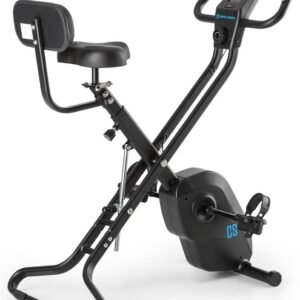 Opvouwbare Ergometer Hometrainer met Rugleuning en 8 Weerstandsniveaus (9101059134218)