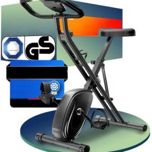 SCH® Hometrainer Fiets - Hometrainers Fitness - Hometrainer - Zwart - 86cm x 44cm x 117cm (6154431066006)