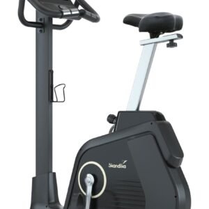 Skandika Ergometer Cykling P14 - Hometrainer met touchscreen, multimedia Android-computer, tot 150 kg, tot 205 cm, luidspreker, Bluetooth, app-connectie, Kinomap | fitnessfiets voor thuis (4262393513765)