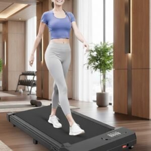 Treadmill Walking Pad voor Thuis - Inklapbare Loopband met Helling - 1-8 km/u - Elektrisch, LCD-Display, Compact & Verrijdbaar - Stabiele Schokabsorptie - Designbest (9508532226727)