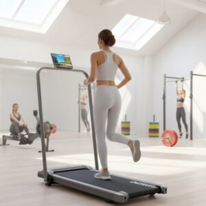 Treadmill for Home Desk Use 3-Traps Helling Mini Loopband met Afstandsbediening, App-Controle, 12 km/u, 4-in-1 Fitness & Gewicht Beheer - - Altameubel (9505341154746)