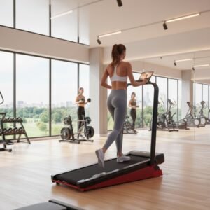 Treadmill voor Thuis met 15% Helling, Inklapbare Loopband met Drievoudige Demping, LED-Display en Afstandsbediening - Max. Belastbaar 136 kg - Altameubel (9505555226215)