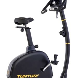 Tunturi Centuri E100 Hometrainer - Ergometer - Bluetooth AI monitor - fitnessfiets met 48 weerstanden- Comfort plus zadel - Multigrip stuur (8717842036525)