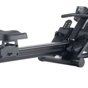 Tunturi Fitrow 90I Roeitrainer - Roeimachine met 4 weerstanden - Hartslagmeter - Waterweerstand - Roeiapparaat voor thuis (8717842037065)