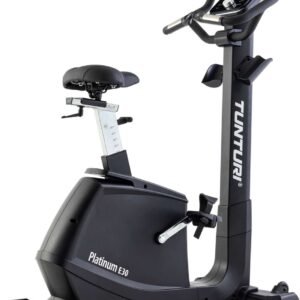 Tunturi Platinum E30 Hometrainer - Inductierem - Fitnessfiets Met Ergometer - 48 weerstandsniveaus - Ingebouwde Hartslagsensoren - Lage instap - Verstelbaar (8717842036303)