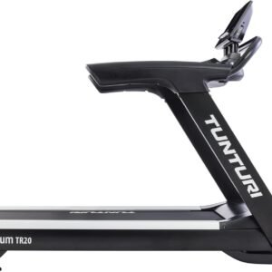 Tunturi Platinum TR20 Loopband - Hardloopband met Bluetooth - 36 trainingsprogramma's - Inklapbaar - 1.0 tot 22 km/u - 10 inch LCD scherm - Eenvoudige Montage (8717842036310)