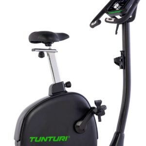 Tunturi Signature E60 Hometrainer - Ergometer & Servomotor - Bluetooth - Fitnessfiets met 26 trainingsprogramma's - Lage instap - Verzwaarde pedalen- Comfort plus zadel (8717842036532)