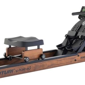 Tunturi Signature R90W Roeitrainer - Roeimachine met 5 weerstanden - Hartslagmeter - Waterweerstand - Roeiapparaat voor thuis (8717842037041)