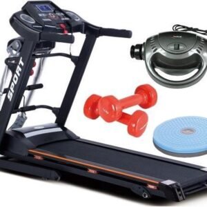 Viking Sports Loopband - Inklapbaar - Zwart - Met hartslagfunctie en 15 graden hellingshoek (8721303608985)