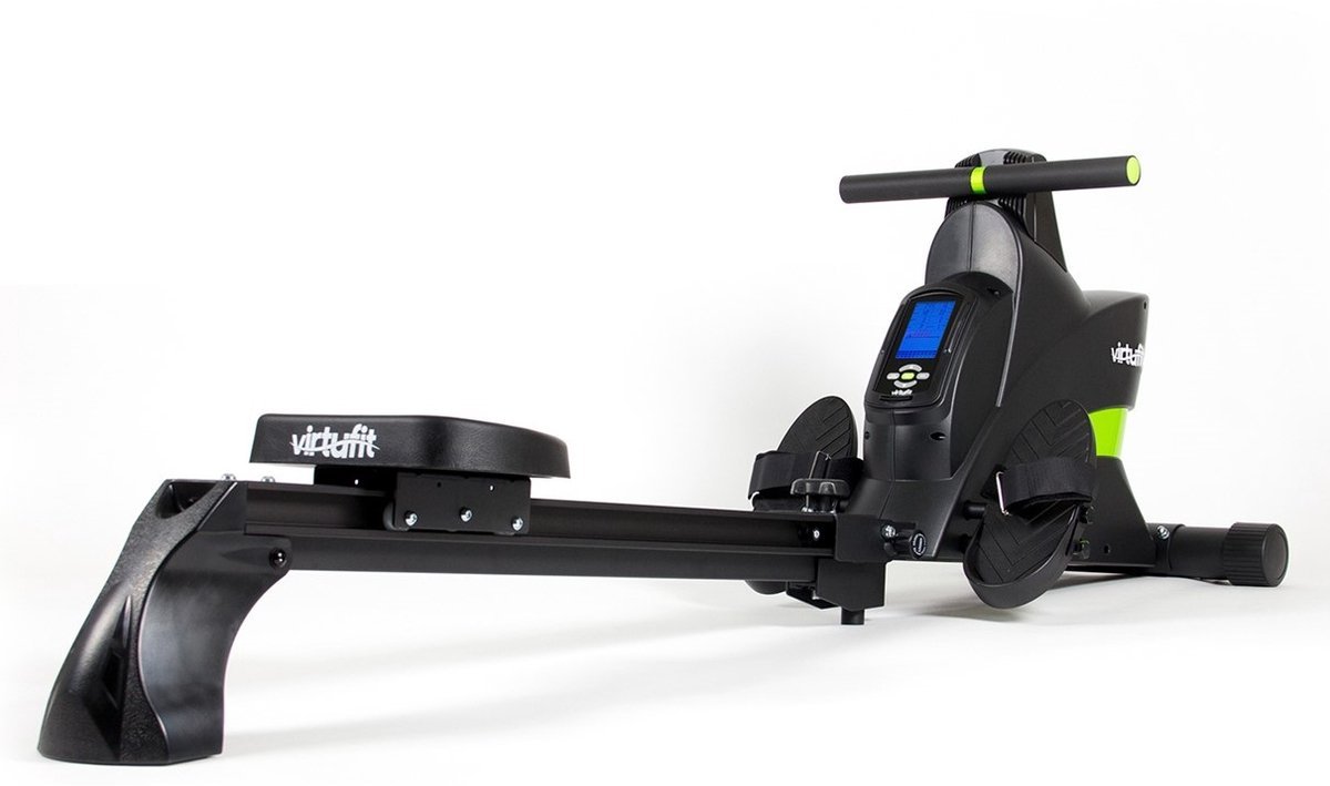 VirtuFit Ergometer Roeitrainer - Hartslagfunctie - Roeitrainers - Roeitrainer Inklapbaar - Zwart - Roeimachine voor Thuis (8719128725154)