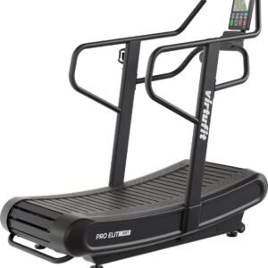 VirtuFit Pro Elite HiiT Running - Loopband - Fitness - High Intensity Interval Training - Zwart - Hartslag Gestuurd Programma - Loopbanden (8719325459401)