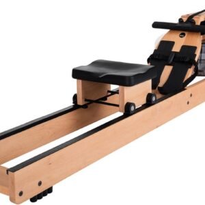 WaterRower Roeitrainer Beuken - Houten Roeimachine met Waterweerstand & LCD - Inklapbaar - Voor Thuis & Sportschool - Max. 150 kg (4260263010055)