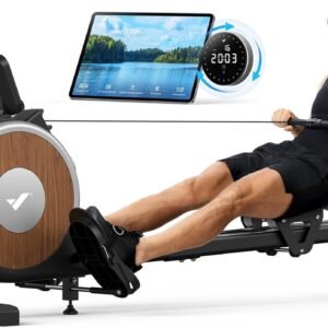 Zelfopwekkende Milieuvriendelijke Roeitrainer met 16 Weerstandsniveaus en Dubbele Rails (6154441539552)