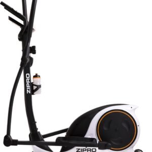 Zipro Hulk RS Magnetische Crosstrainer, Hartslagsensoren, Gemakkelijk te transporteren, Antislippedalen, Flessenhouder, Homegym, Stabiele structuur, Max. gebruikersgewicht 150 kg, zwart en wit (5901793678115)