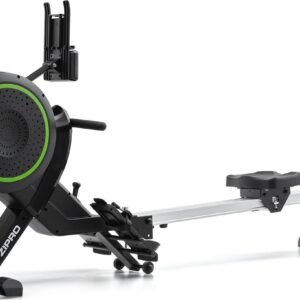 Zipro® Dash Air Magnetic Roeitrainer - Roeimachine voor Thuis - Inklapbaar - Roeier - LCD Display - 15 standen - Hartslagfunctie - Roeimachine voor Thuis - Fitnessapparaat voor cardio- en krachttraining (5901793678269)
