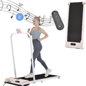 2-in-1 Loopband voor Thuis met Bluetooth & LED-Display - Inklapbare Wandelpad (6152654762743)