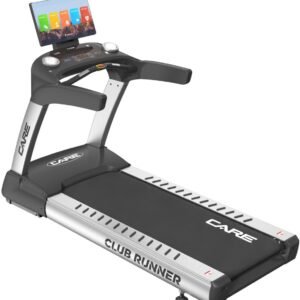 CARE CLUB RUNNER TFT - Professionele loopband - Maximale snelheid 25 km/u - 8 programma's - Gemotoriseerde helling - Multimediascherm - Voor gebruik in de sportschool of thuis (3347264607550)