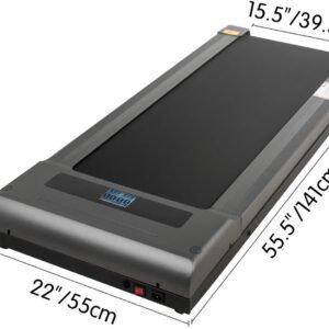 Emora Loopband Elektrisch - Loopband Bureau - Loopband Inklapbaar - 6km/h/Afstandsbediening/Calorie Tracker - 140x56x11cm - (8721302740389)