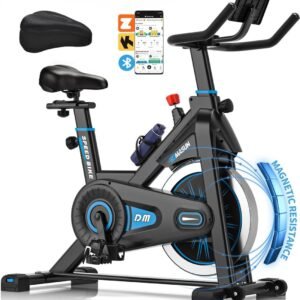 Ergometer Hometrainer Fiets met Magnetische Weerstand en LCD-Monitor - Max. 160 kg (9101050732857)