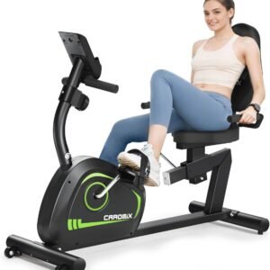 Fietsen voor Volwassenen en Senioren | Comfortabele Hometrainer met Hartslagmeter en Magnetische Weerstand (9101034934888)