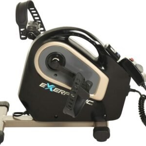 Gemotoriseerde hometrainer voor onder het bureau - Compacte elektrische pedaaltrainer voor kantoor en thuis - Fitnessapparatuur voor bewegingsliefhebbers (6152149129167)