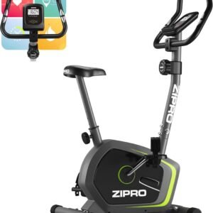 Hometrainer met magnetische weerstand voor volwassenen, tot 120 kg, zwart (6151823577539)