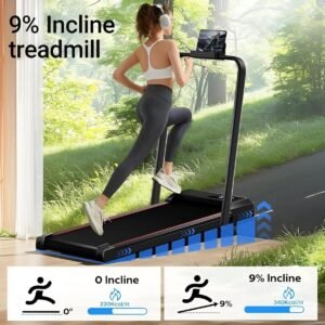 Inklapbare Elektrische Loopband - Ruimtebesparend Hometrainer tot 12 km/u (9101043757249)