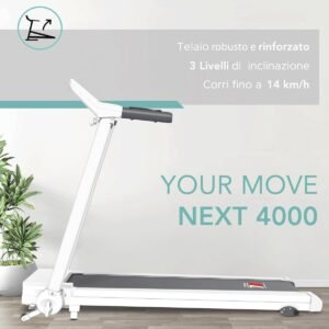 Inklapbare Elektrische Loopband met 14 Trainingsprogramma's - Ruimtebesparend en Krachtig (6152653990925)