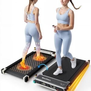 Loopband - Hometrainer - Fitnessapparaat - Trainingsapparaat - Loopband Met Voetmassage - Compact Ontwerp - 2,5 PK Motor - 350 KG Draagkracht (8721391564316)