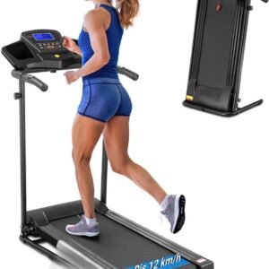 Loopband Inklapbaar - Loopbanden Voor Thuis - Opvouwbare Loopband Voor Thuis - Walking Pad Treadmill - Inklapbare Wandelband - Opvouwbaar En Stil - Vering En Demping - Fitness - Dunne En Lichteloopband Voor Thuis - Geen Montage Vereist (9508423166767)
