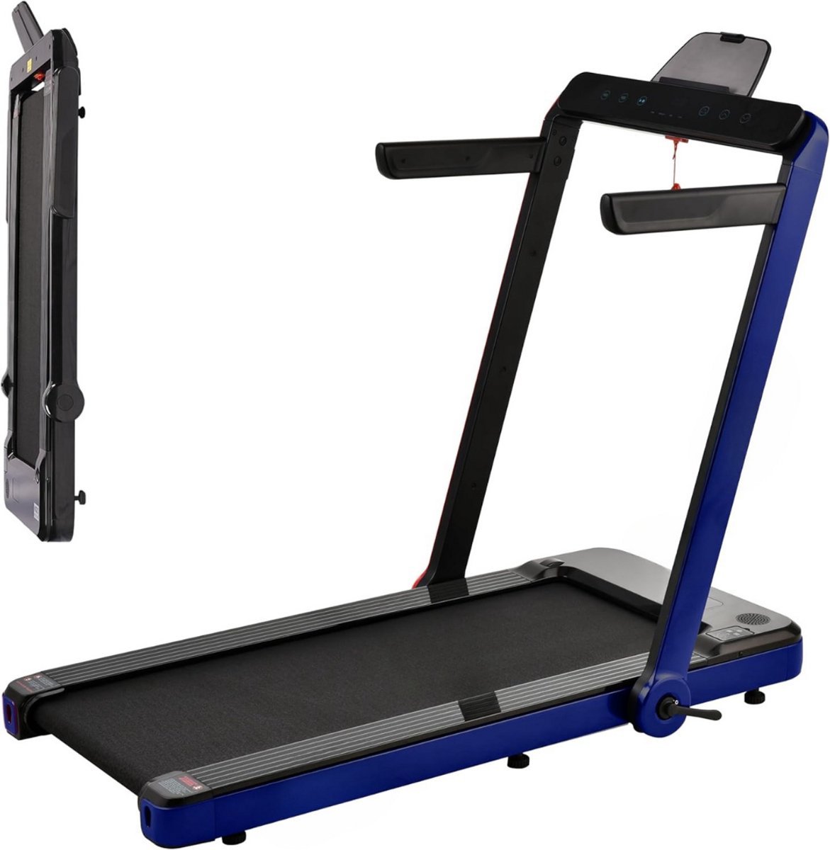 Loopband Inklapbaar - Loopbanden Voor Thuis - Opvouwbare Loopband Voor Thuis - Walking Pad Treadmill - Inklapbare Wandelband - Opvouwbaar En Stil - Vering En Demping - Fitness - Dunne En Lichteloopband Voor Thuis - Geen Montage Vereist (9501858919410)